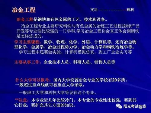 考生,家長們 大學各專業(yè)都上什么課 將來干什么行業(yè)